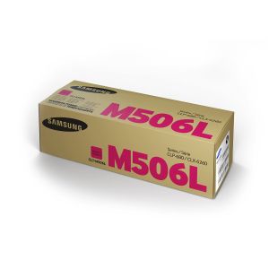 Оригинална тонер касета HP Samsung, SU305A, CLT-M506L, 3500 страници/5%, Magenta