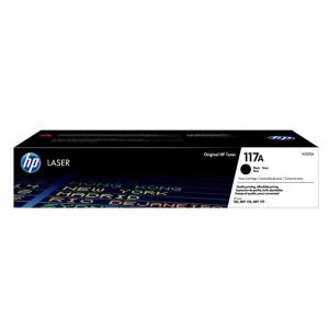 Оригинална тонер касета HP W2070A, 117A, 1000 страници/5%, Black
