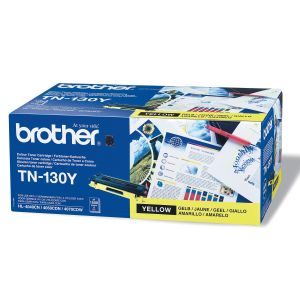 Оригинална тонер касета Brother TN130, HL4040/DPC9040, 1500 страници/5%, Yellow