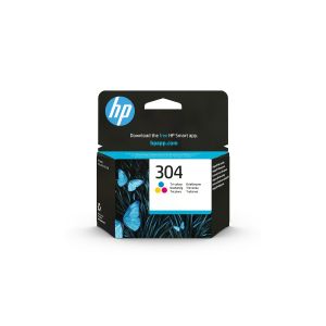 Оригинален патрон HP N9K05AE NO304, 100 страници/5%, Color