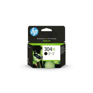 Оригинален патрон HP N9K08AE NO304XL, 300 страници/5%, Black