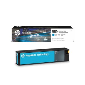 Оригинален патрон HP L0R13A, 981Y, 16 000 страници/5%, Cyan