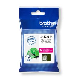 Оригинален патрон Brother LC462XLM, 1500 страници/5%, Magenta