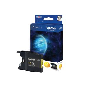 Оригинален патрон Brother LC1280XL, 1200 страници/5%, Yellow