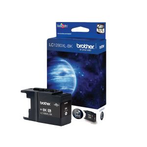 Оригинален патрон Brother LC1280XL, 2400 страници/5%, Black