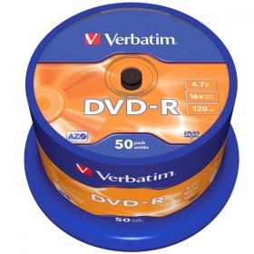 DVD-R Verbatim 16x 4.7 GB, 1 брой