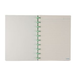 Sworld Тефтер Block, B5, със спирала, широки редове, 80 листа, розов