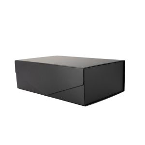 Office 1 Кутия Matt, с магнитно затваряне, сгъваема, 35 х 23 х 10 cm, черна