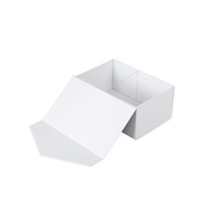 Office 1 Кутия Matt, с магнитно затваряне, сгъваема, 23 х 15 х 10 cm, бяла