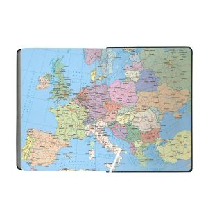 Календар-бележник Стил, без дати, А5, червен