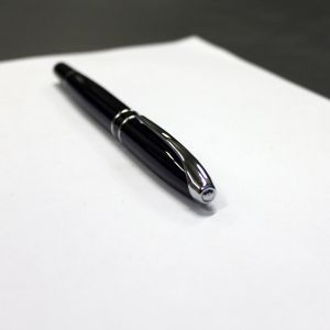 Cerruti 1881 Ролер Silver Clip, в кутия, черен