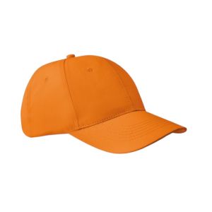 More Than Gifts Бейзболна шапка Basie, 6-панелна, памучна, оранжева