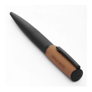 Hugo Boss Химикалка Arche Iconic, в кутия, карамел