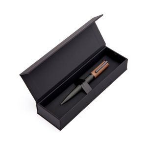 Hugo Boss Химикалка Arche Iconic, в кутия, карамел