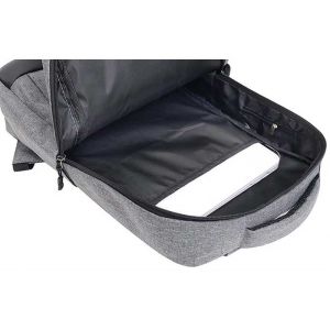 Office 1 Комплект раница за лаптоп, чанта и несесер Casablanca, 3 в 1, полиестер, сиви