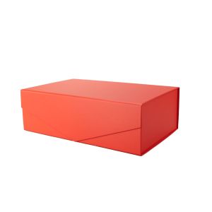 Office 1 Кутия Matt, с магнитно затваряне, сгъваема, 31 х 20 х 10 cm, червена