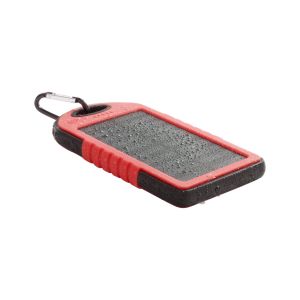 Cool Мобилна батерия Durabank Solar, 4000 mAh, червено-черна