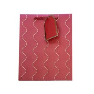 Подаръчна торбичка, 26 х 32 х 10 cm, червена