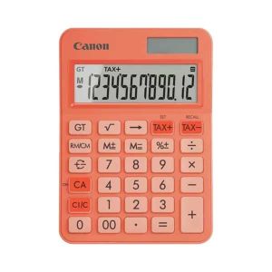 Настолен калкулатор Canon LS-125KB, 12-разряден, оранжев