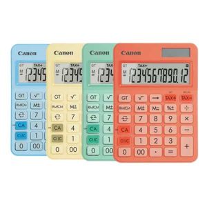 Настолен калкулатор Canon LS-125KB, 12-разряден, оранжев