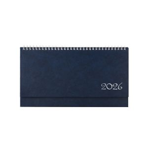 Настолен календар-бележник Олимп, 29 x 13 cm, син