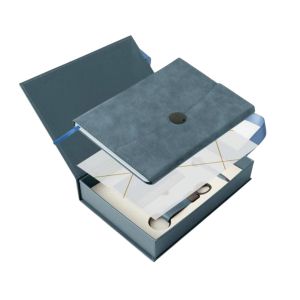 Office 1 Подаръчен комплект Matrix Quatro, в кутия, син