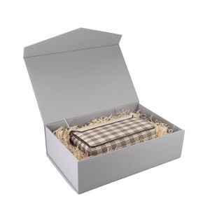 Office 1 Кутия Matt, с магнитно затваряне, сгъваема, 35 х 23 х 10 cm, сива