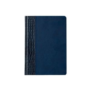 Календар-бележник Стил, без дати, А5, тъмносин/син