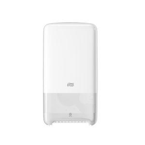 Диспенсър за тоалетна хартия Tork Twin T6, за 2 ролки, бял, 344 х 184 х 140 cm