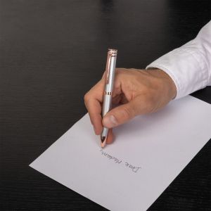 Cerruti 1881 Химикалка Abbey Diamond, в кутия, хром