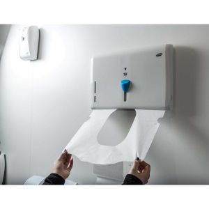 Покривало за тоалетна чиния Hagleitner, 100 броя