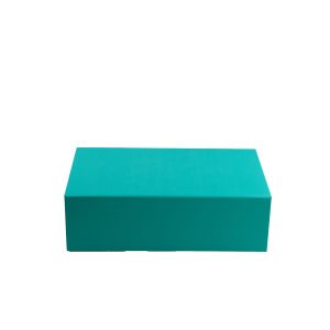 Office 1 Кутия Colorful, с магнитно затваряне, сгъваема, 35 х 20.5 х 11.3 cm, тюркоазена