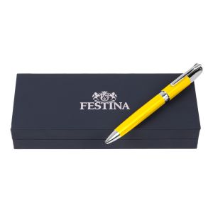 Festina Химикалка Classicals Chrome, в кутия, жълта