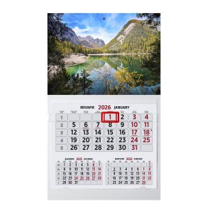 Работен календар, 1 тяло, черен