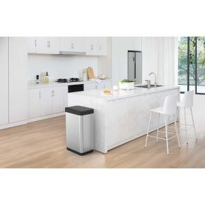 Кош за отпадъци Eko Phantom X, за разделно събиране, сензорен, 22+28 L