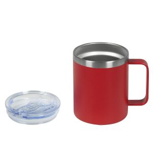 Office 1 Термочаша Heat, метална, 350 ml, червена