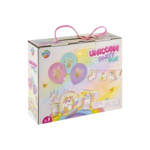 Moxy Кутия с парти аксесоари Еднорог, 43 части