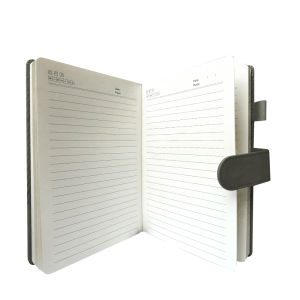 Office 1 Бележник, с магнитно закопчаване, без дати, А5, червен