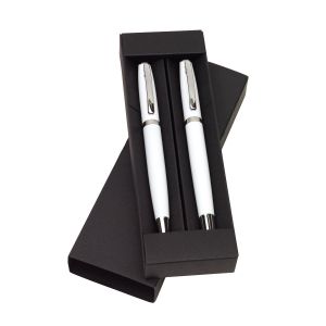 TOPS Комплект химикалка и ролер Alphabet, бял, в кутия