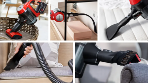 Bosch Прахосмукачка BCS711PET, вертикална, с контейнер