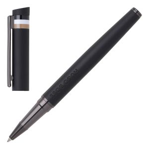 Hugo Boss Ролер Loop Iconic, в кутия, черен