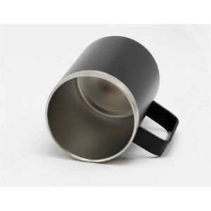 Office 1 Термочаша Heat, метална, 350 ml, черна