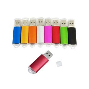 Office 1 USB флаш памет Craft, USB 2.0, 16 GB, без лого, червена
