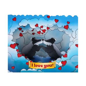 Gespaensterwald 3D картичка, I love you