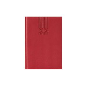 Календар-бележник Пикасо, без дати, A5, червен