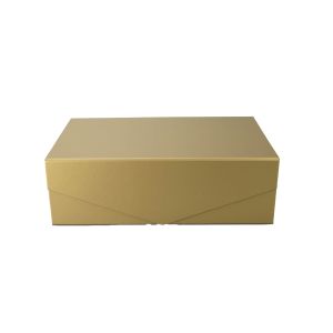 Office 1 Кутия Matt, с магнитно затваряне, сгъваема, 23 х 15 х 10 cm, златиста