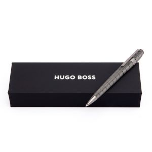 Hugo Boss Химикалка Quantum, в кутия, хром