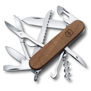 Victorinox Джобен нож Huntsman Wood, орехово дърво