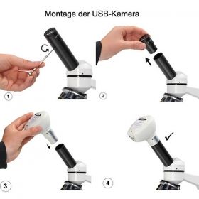 USB дигитална камера за микроскоп