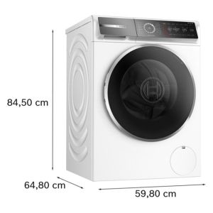 Bosch Пералня WGB24400BY, серия 8, 9 kg, бяла